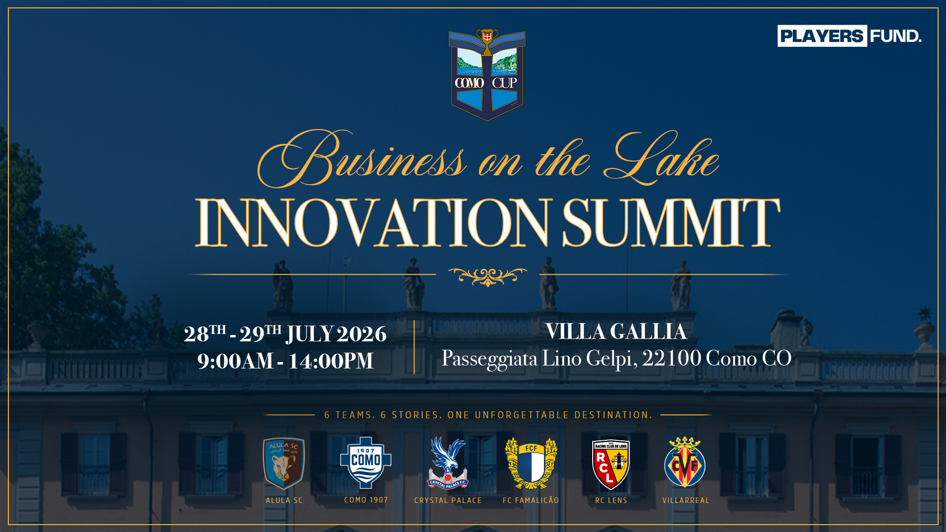 Business on the Lake: A Two-Day Innovation Summit on the Shores of the Lake