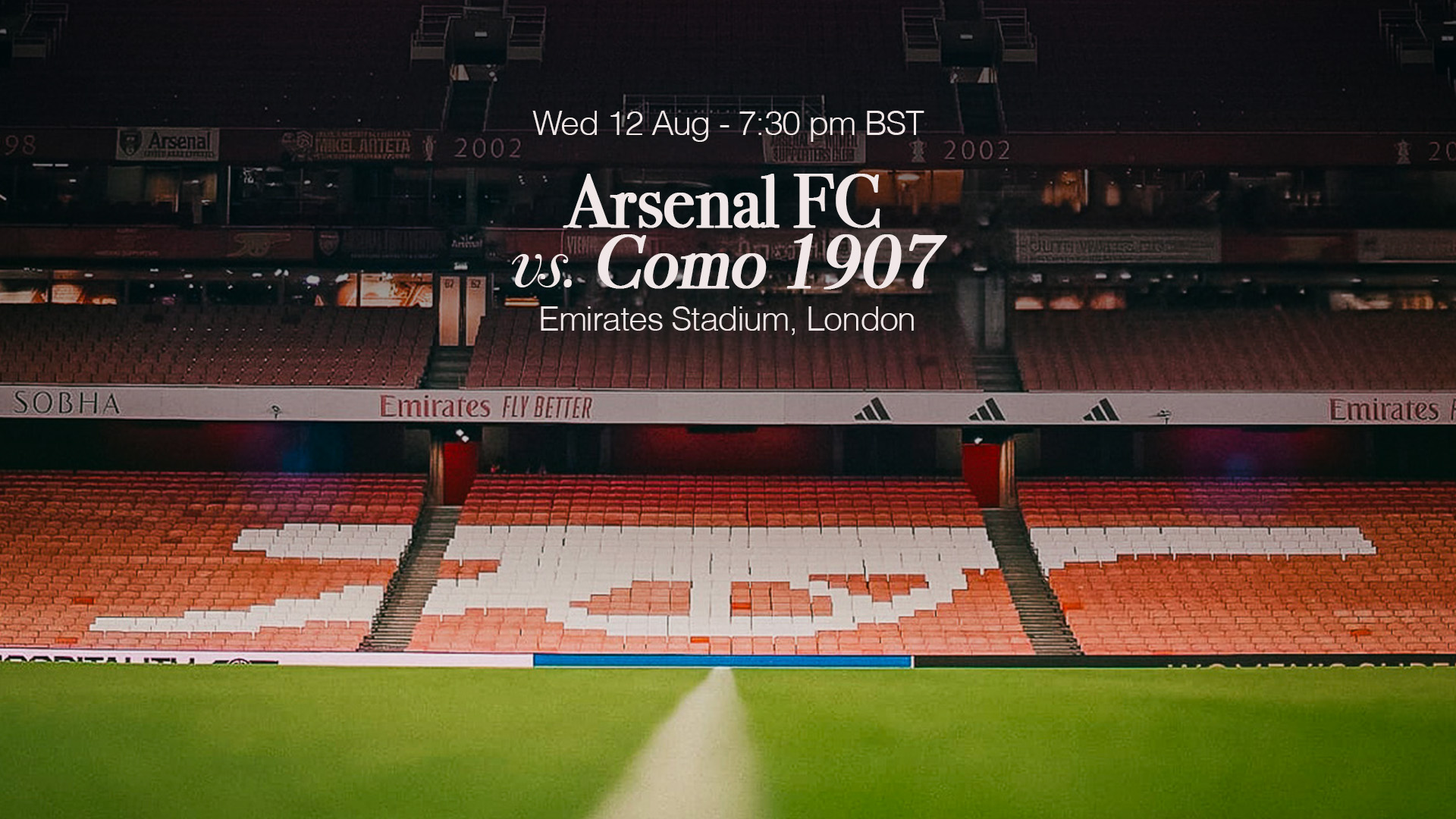 Away Sector Information | Arsenal - Como