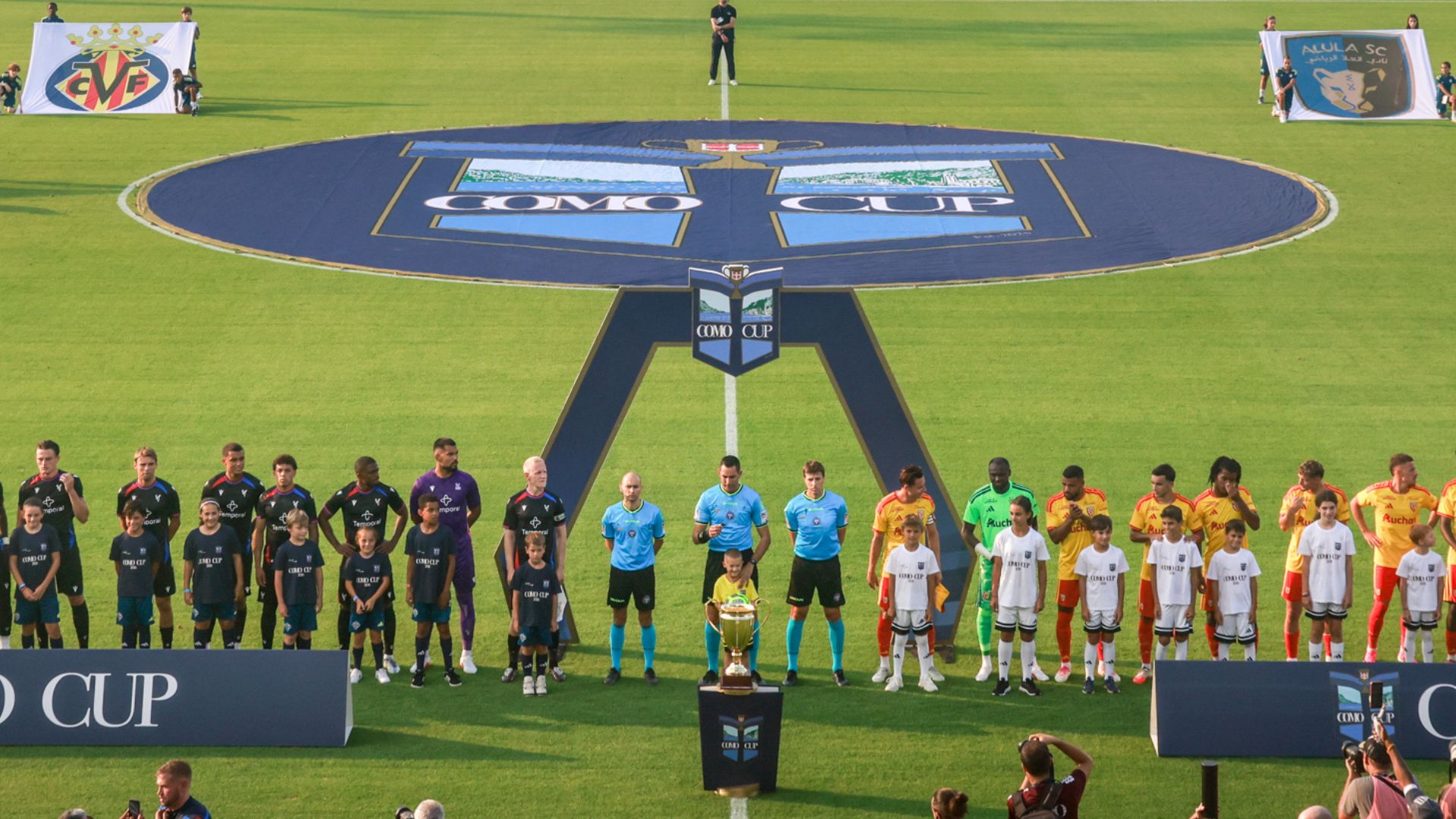 Il Como fa il suo esordio alla seconda edizione della Como Cup