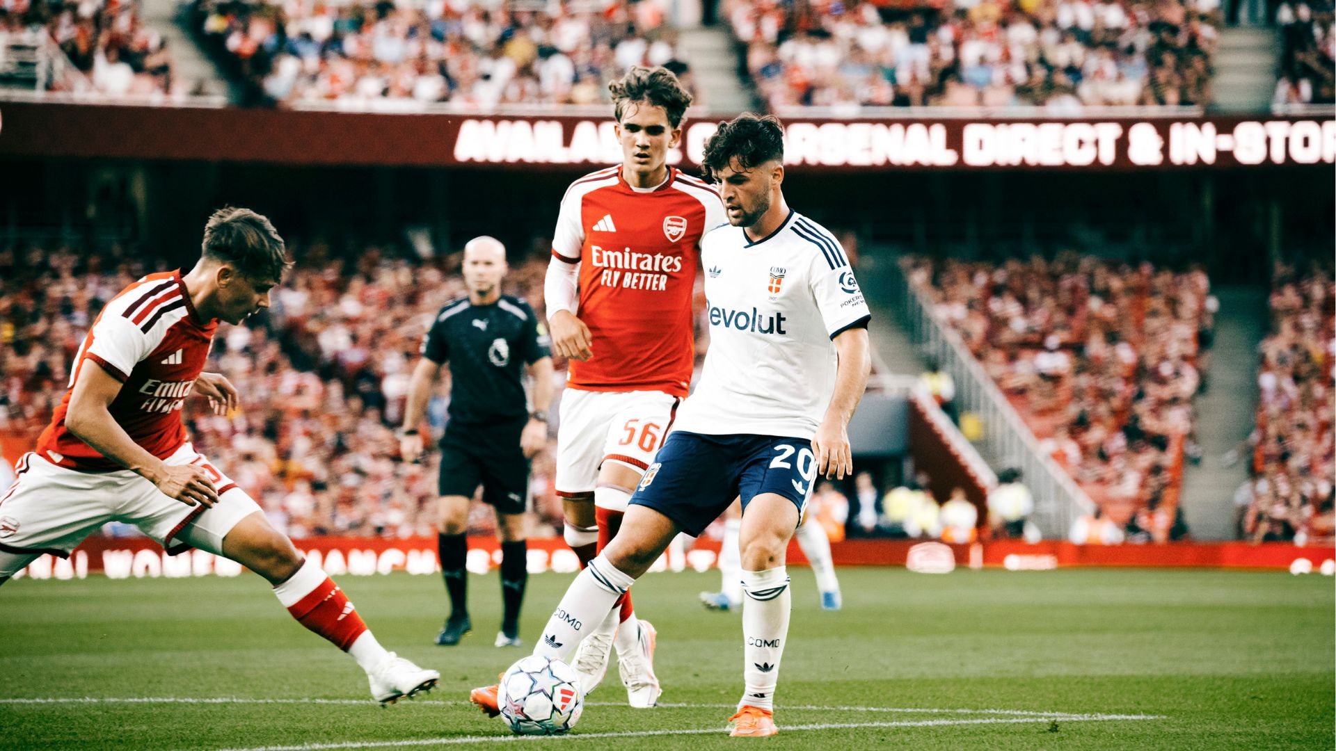 Arsenal-Como | Match report