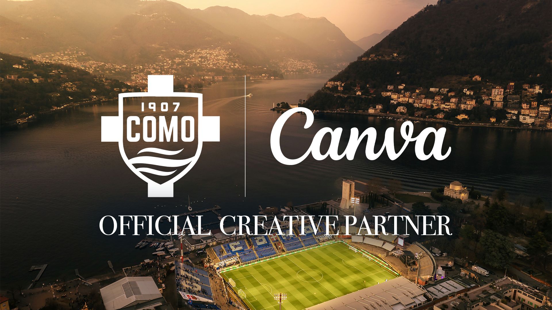 Canva named Official Creative Partner of Como 1907 for the 2026/2027 season