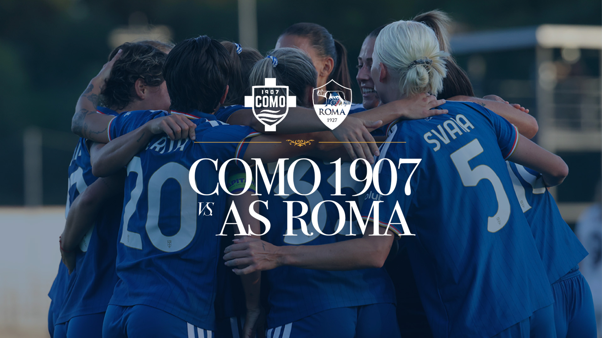 Como 1907 Femminile vs AS Roma | Info Tickets