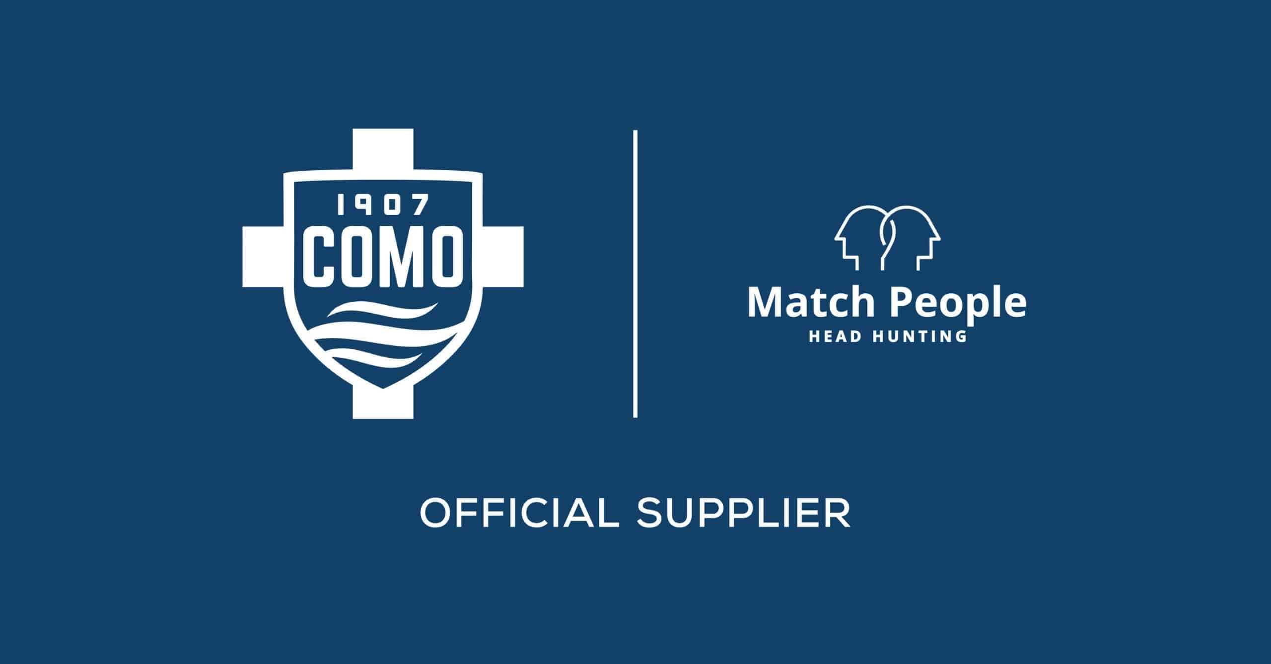 Match People è Official Supplier - Como 1907