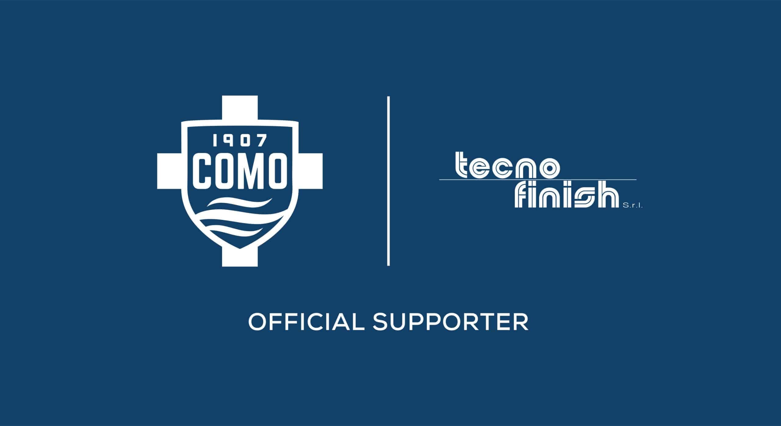 Tecnofinish è official supporter del Como 1907 - Como 1907