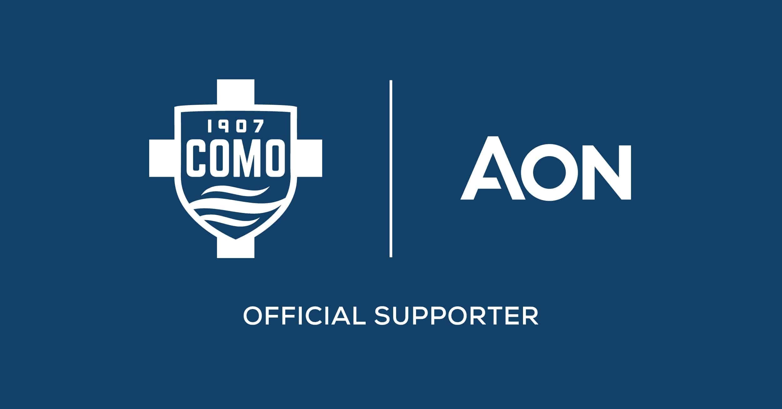 Aon è Official Supporter del Como 1907 - Como 1907