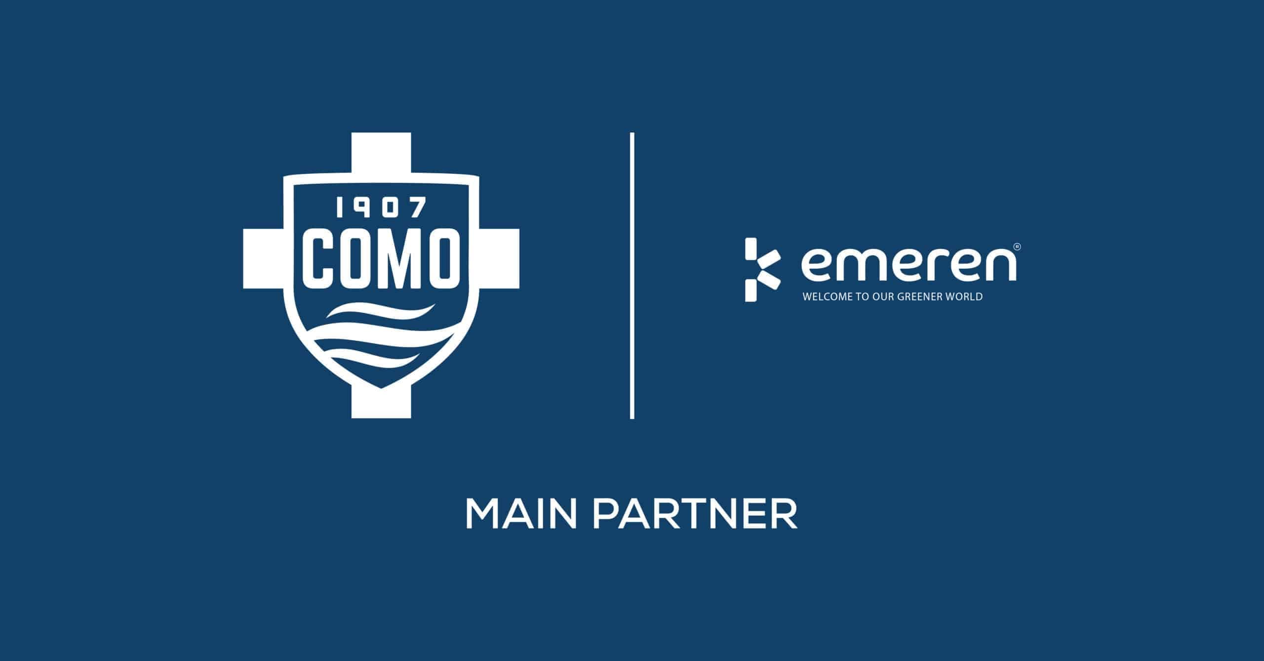 Emeren è Main Partner del Como 1907 - Como 1907