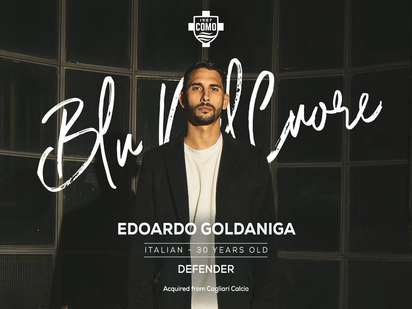 Il Como 1907 ingaggia un difensore di Serie A: Edoardo Goldaniga - Como 1907
