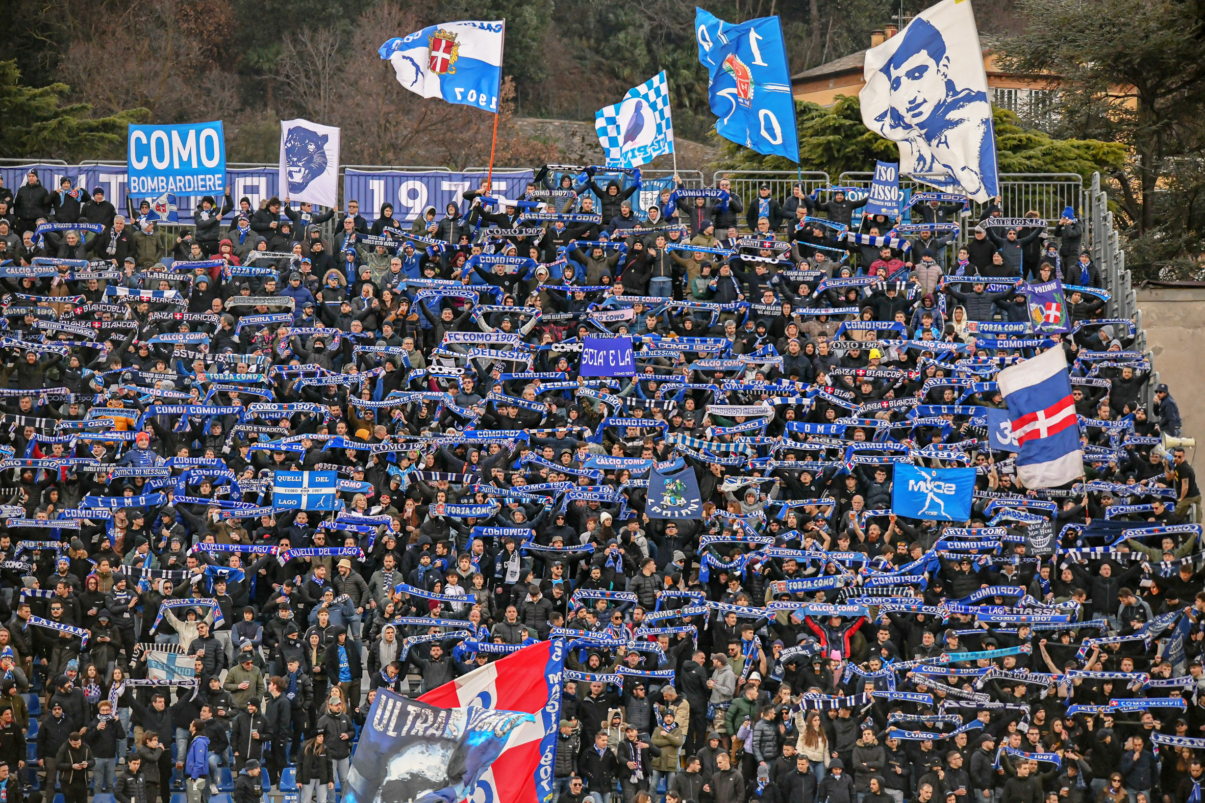 Club Statement: Sale of 1000 Seats in the Curva - Como 1907