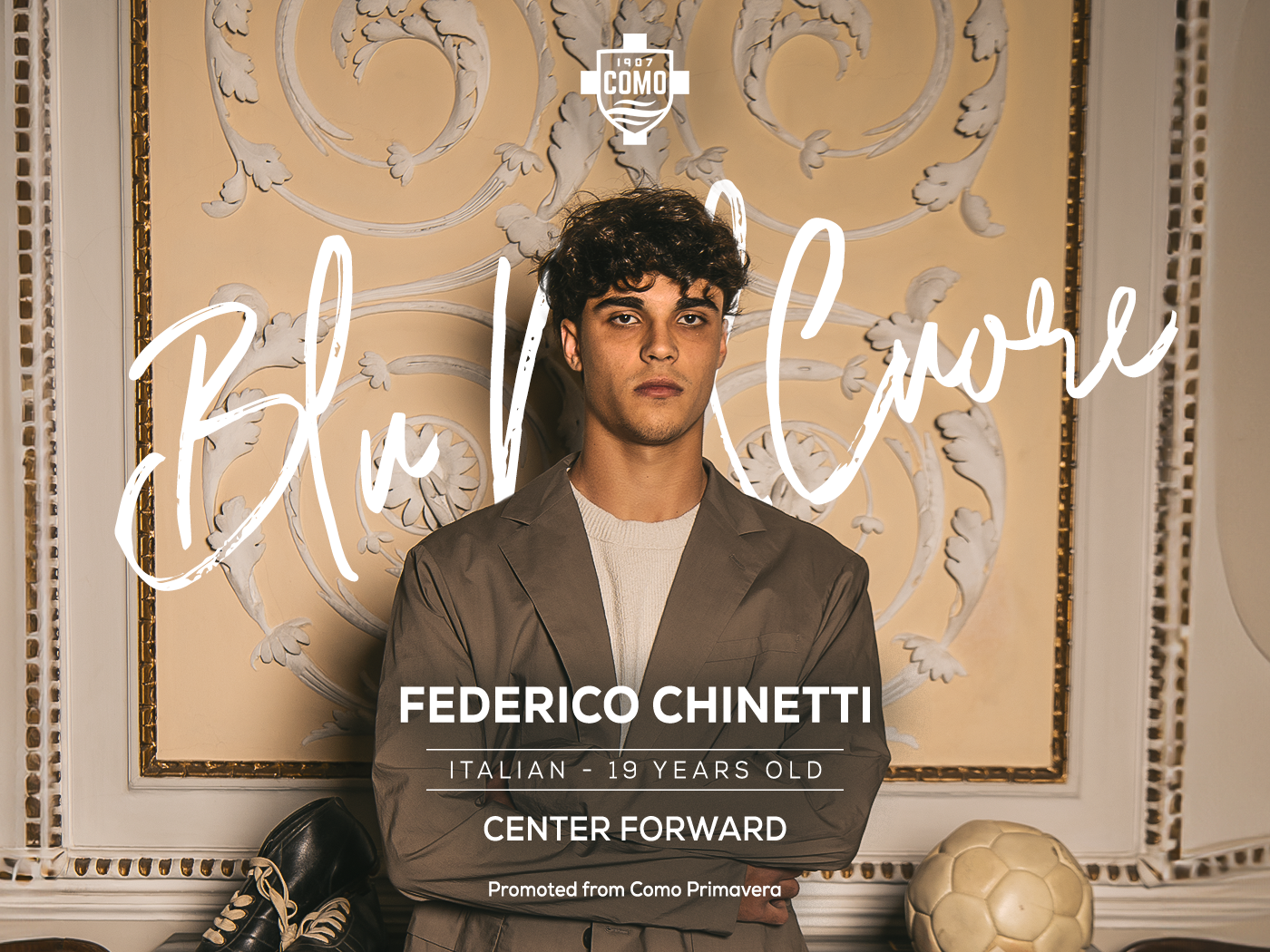 Como 1907 Signs Fourth Academy Graduate: Federico Chinetti - Como 1907
