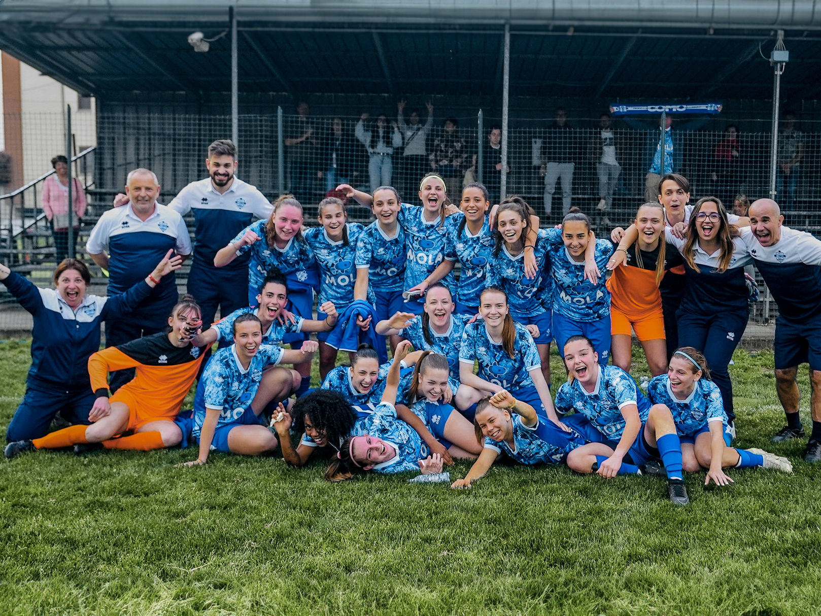 Como 1907 Women’s Team Celebrate its Promotion to the Eccellenza League at Sinigaglia! - Como 1907