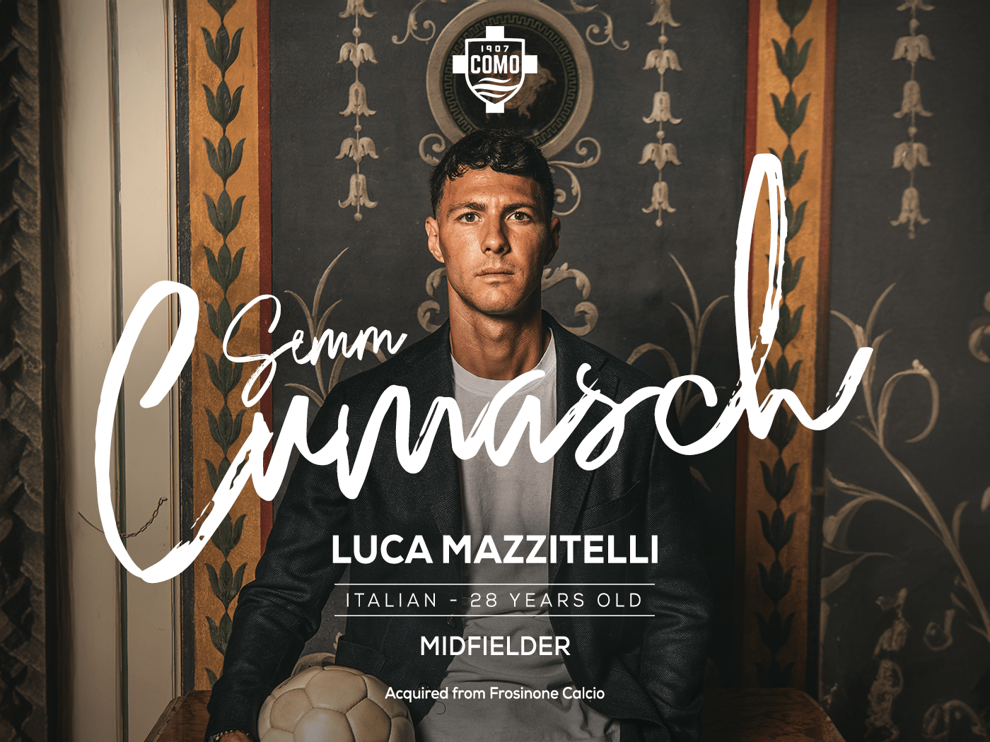 Il Como 1907 ingaggia il centrocampista Luca Mazzitelli - Como 1907