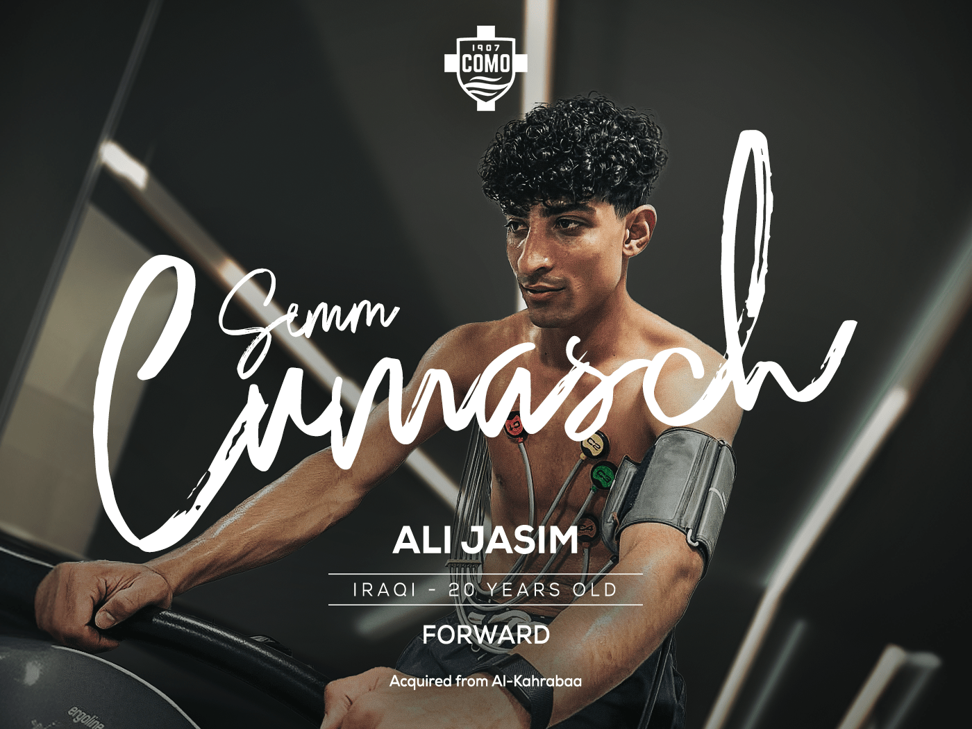 Il Como 1907 ingaggia uno dei maggiori giovani talenti asiatici: Ali Jasim - Como 1907