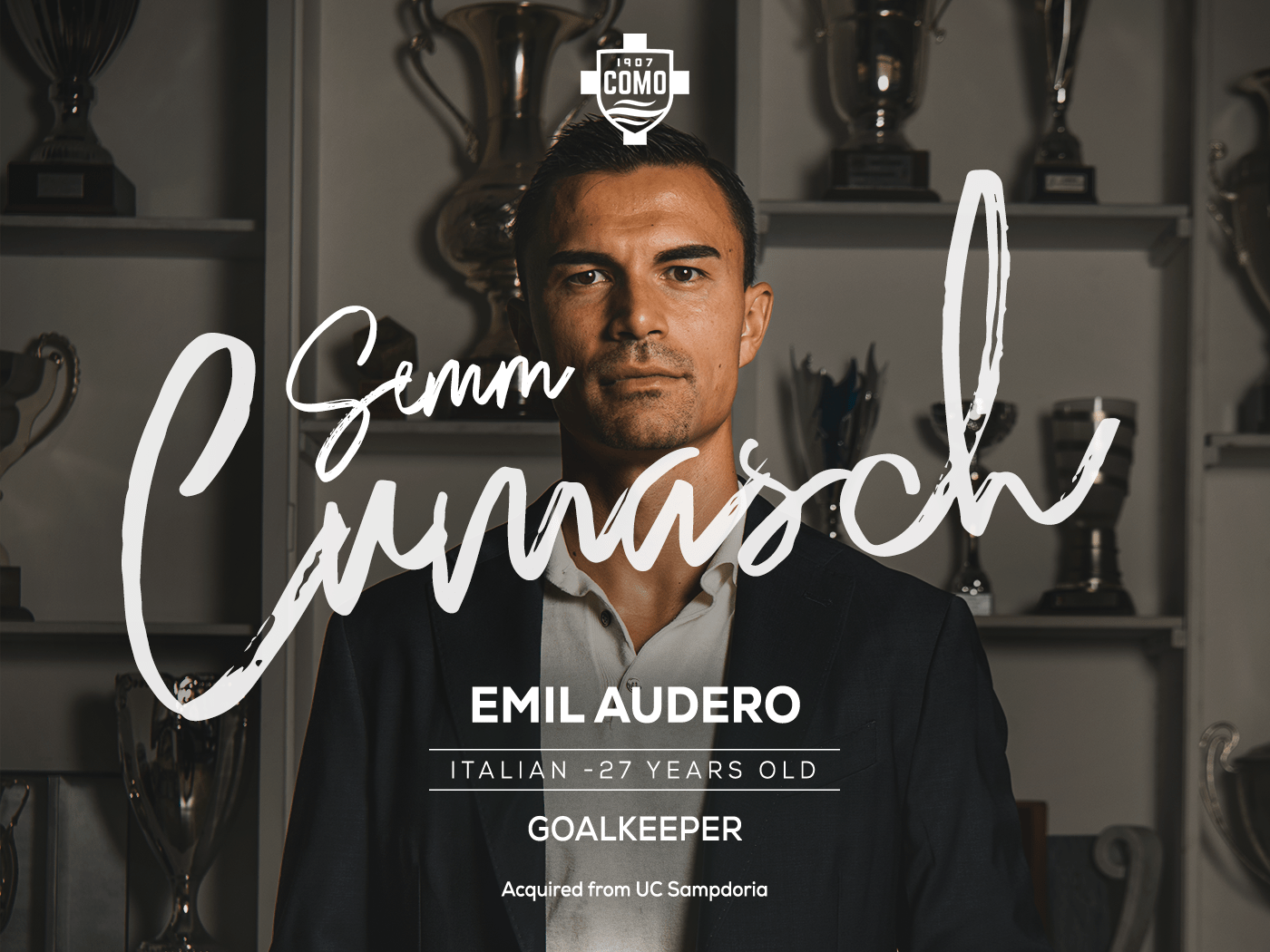 Como 1907 Sign Sampdoria Goalkeeper Emil Audero - Como 1907