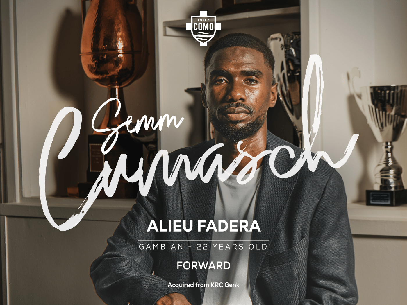 Como 1907 ingaggia l’attaccante 22enne gambiano Alieu Fadera - Como 1907