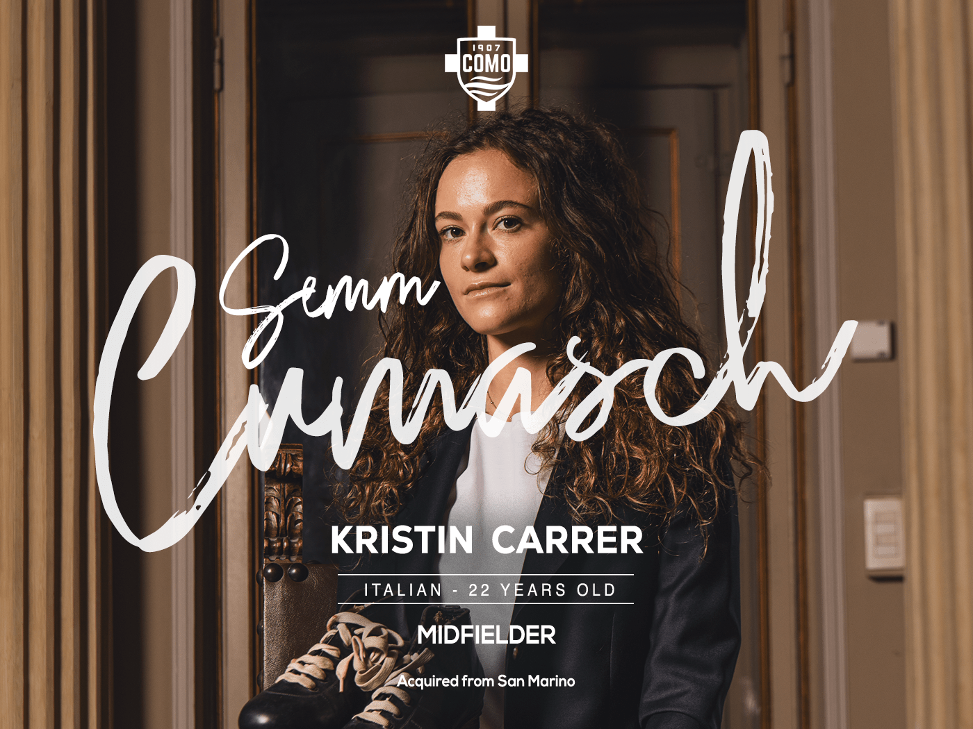 Como 1907 ingaggia la centrocampista ex Serie B Kristin Carrer - Como 1907