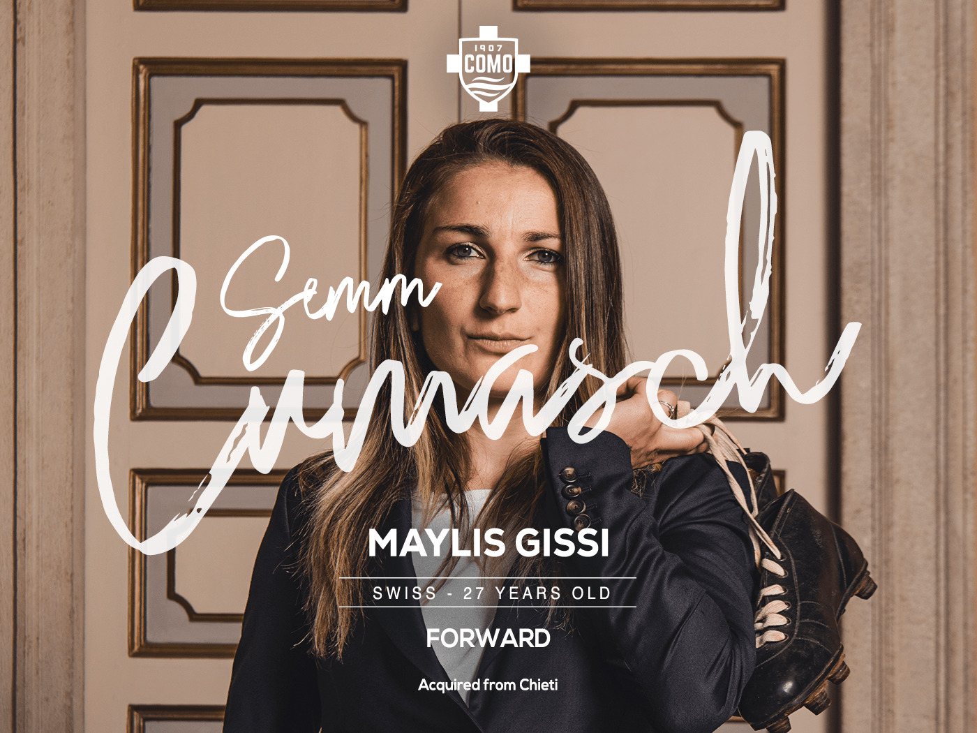 Como 1907 Signs Swiss Forward Maylis Gissi From Chieti - Como 1907