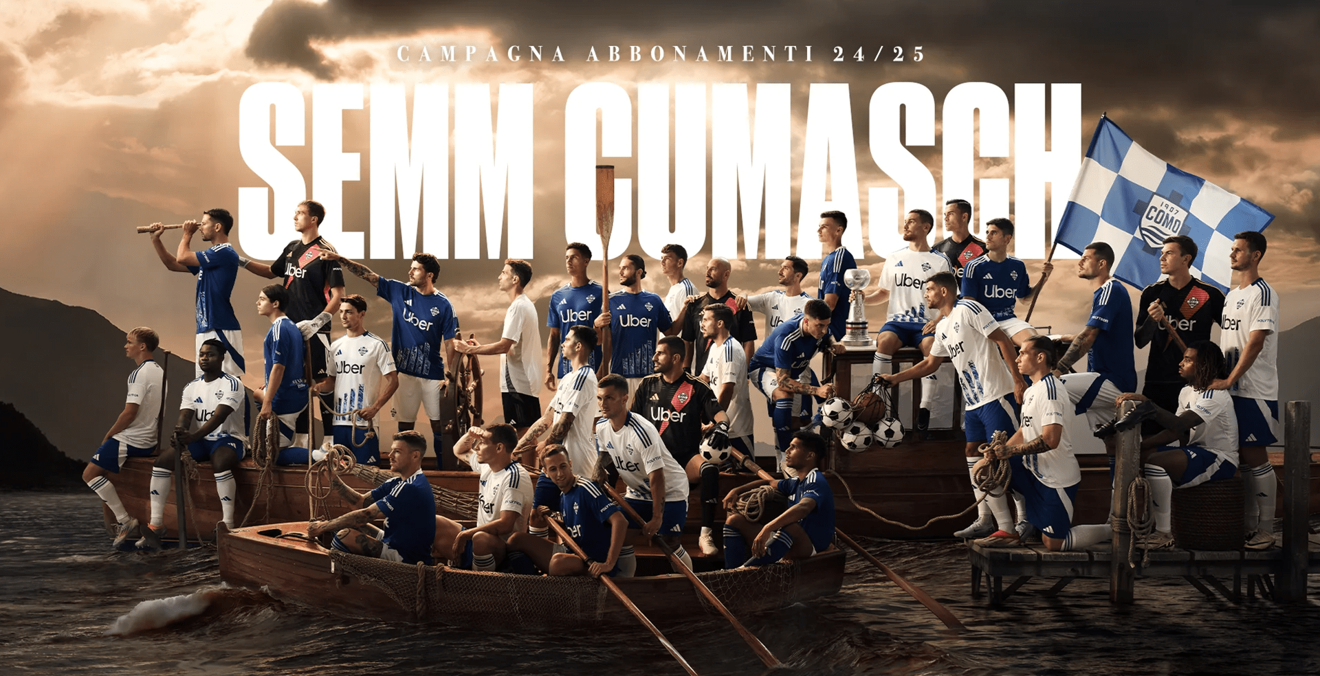 Ripresa Campagna Abbonamenti 2024-25 - Como 1907