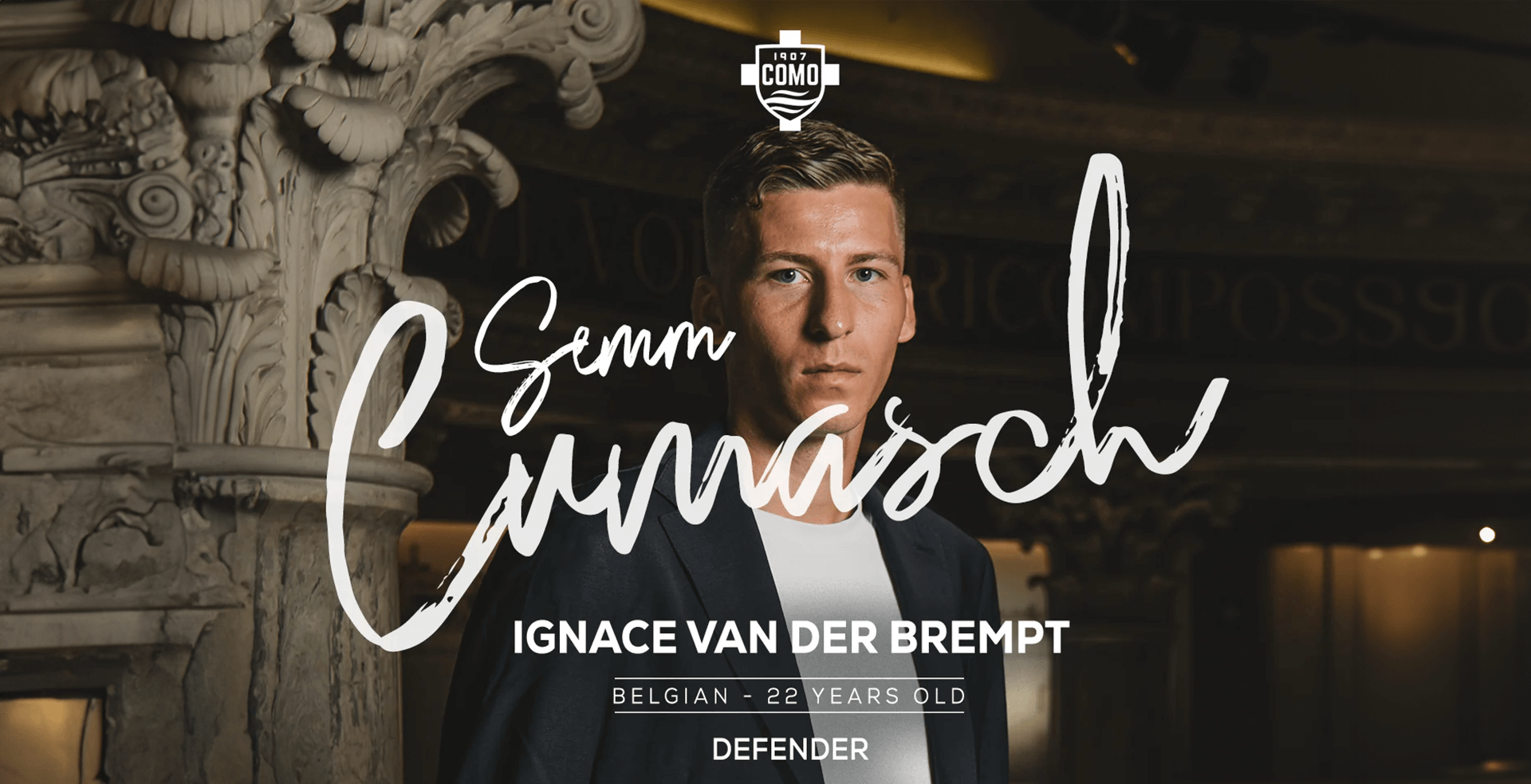 Como 1907 Signs Ignace Van der Brempt on Loan From Salzburg - Como 1907