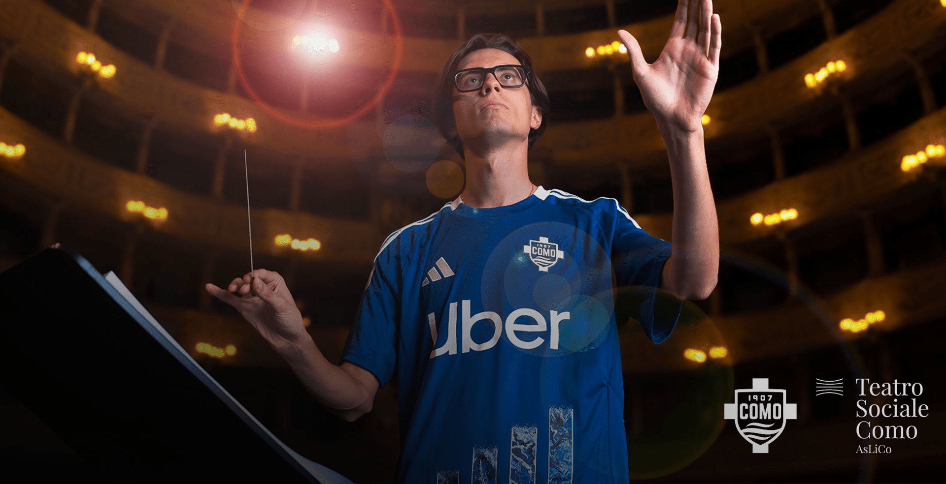 Al Teatro Sociale con il Como 1907 - Como 1907