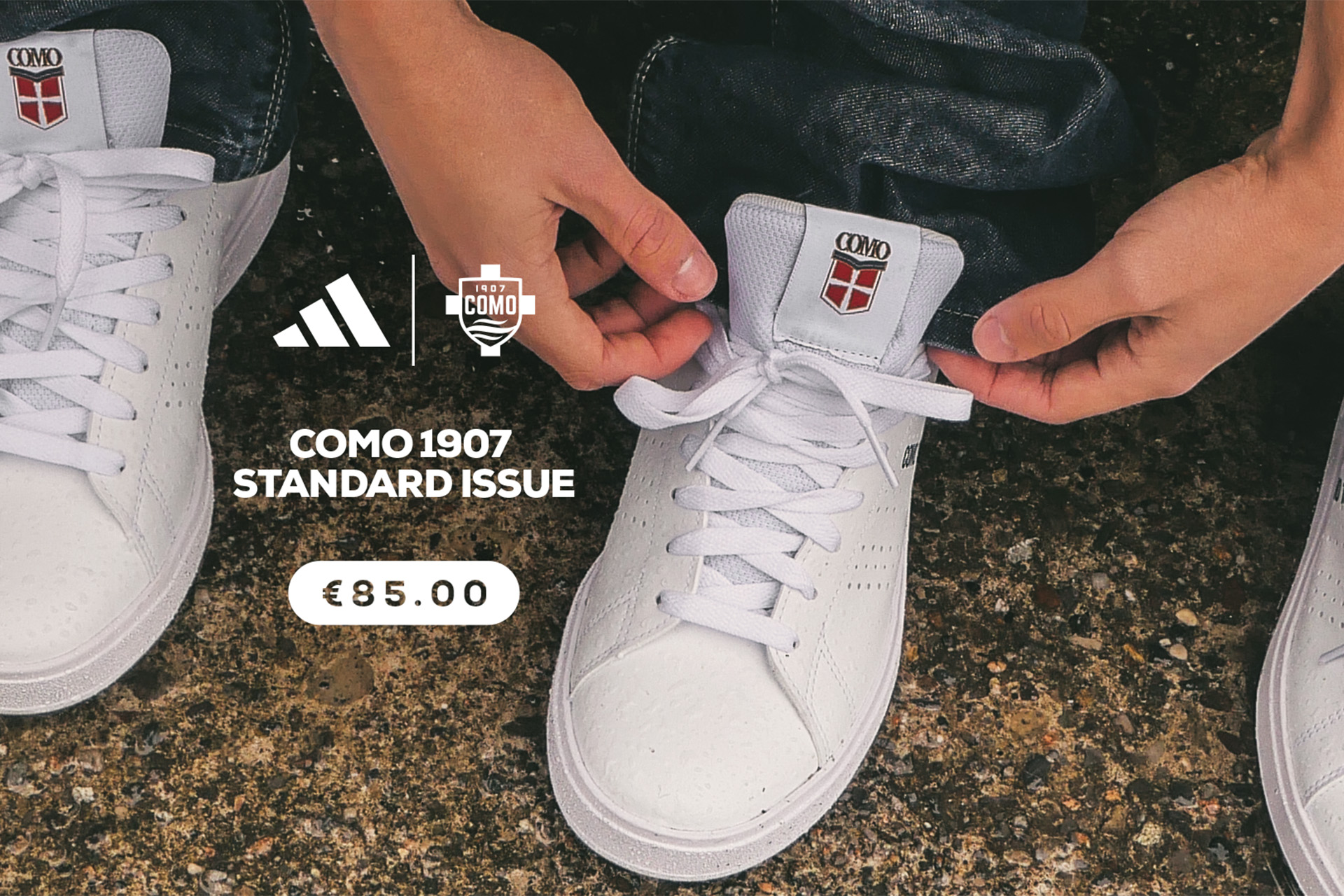 Como 1907 Unveil The Adidas X Standard Issue Sneaker: Customised To Celebrate Fan Unity And Spirit - Como 1907