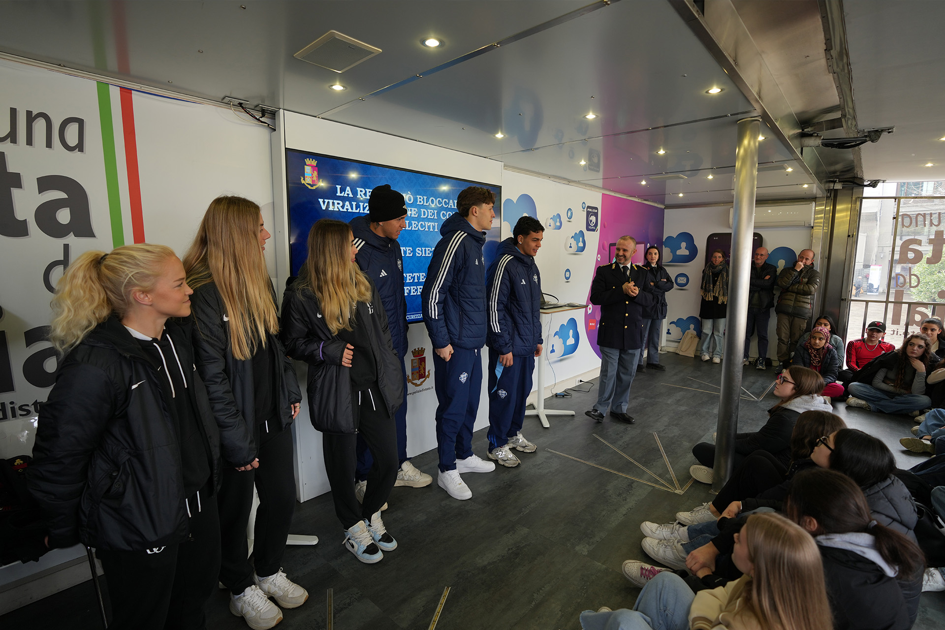 Como 1907 at the 'Una Vita Da Social' Event - Como 1907