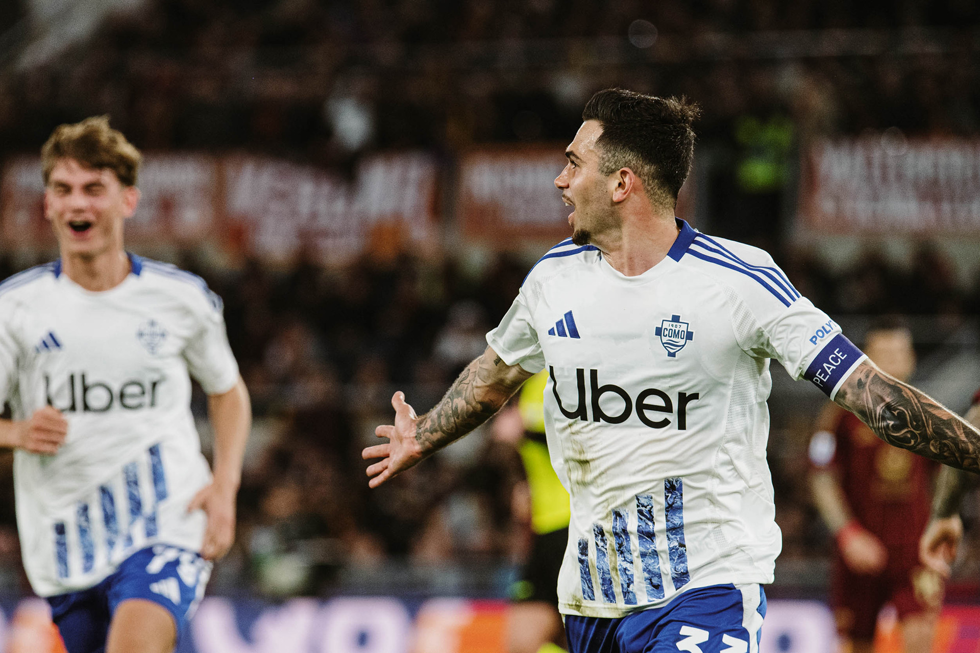 Como-Roma: Second Goal of the Season for Da Cunha - Como 1907