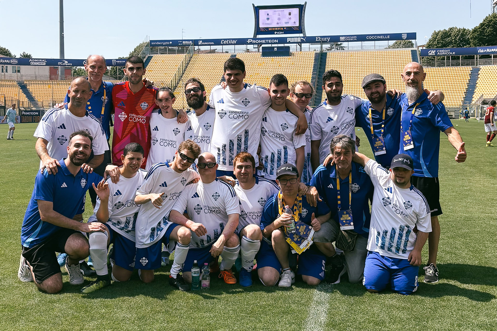 LINKS and Como 1907 at Tardini for Special in Parma