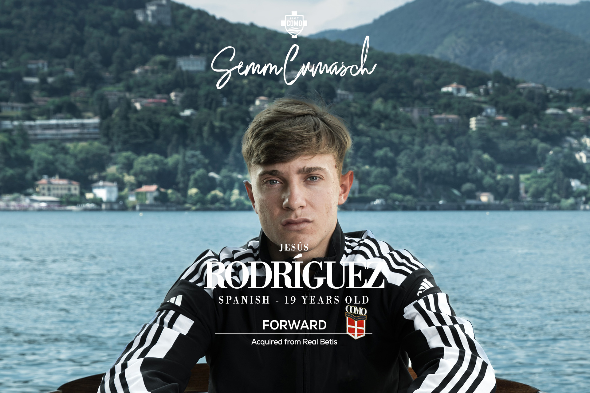 Como 1907 Announces the Signing of Spanish Starlet Jesús Rodríguez - Como 1907