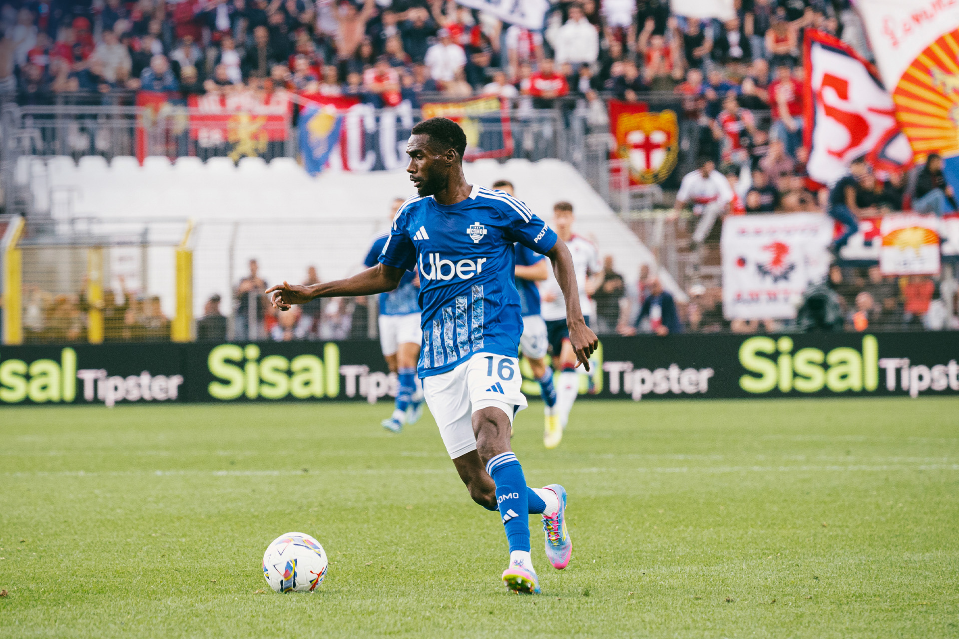 Alieu Fadera on Loan to Sassuolo - Como 1907
