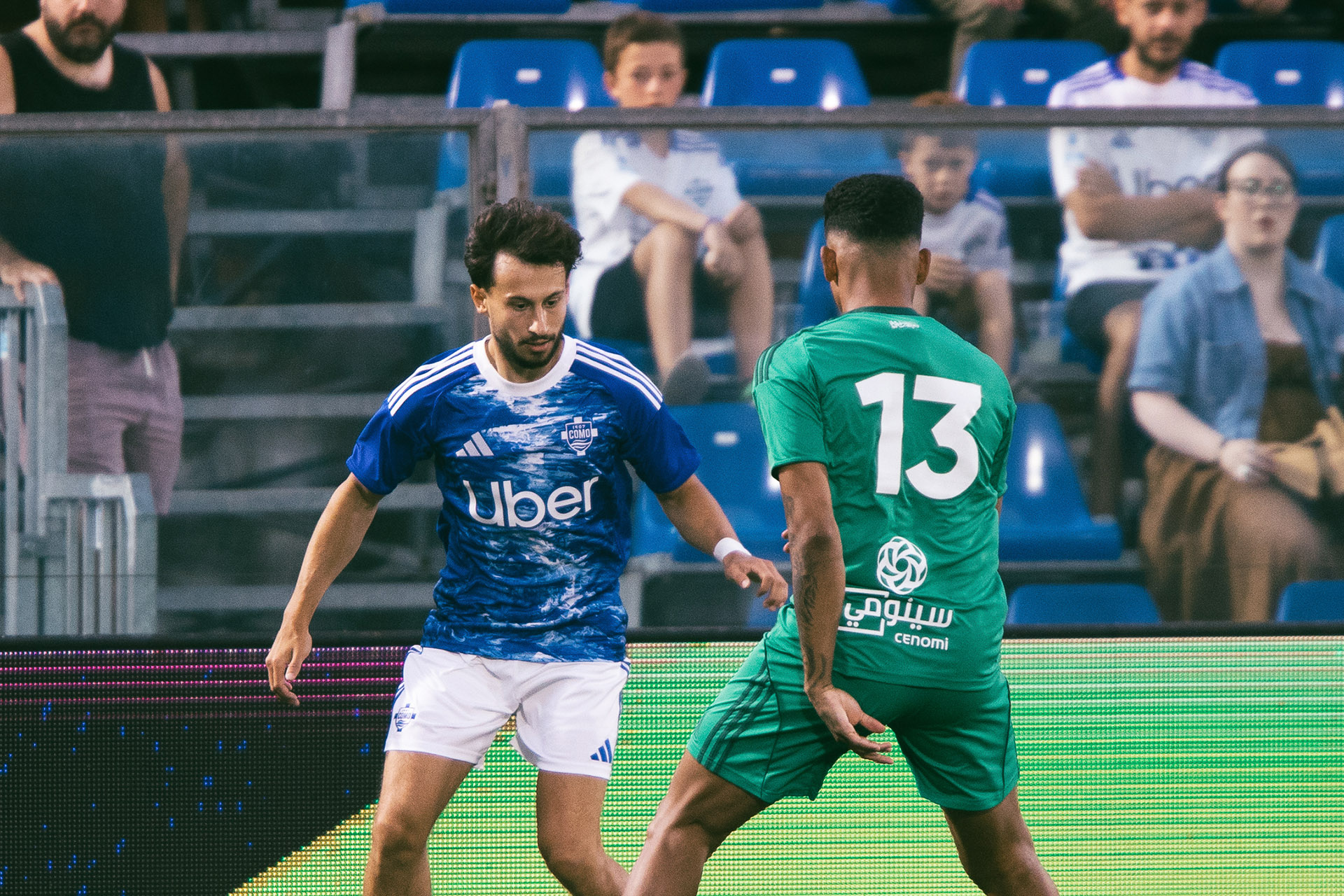 Kühn mostra il suo passo alla prima con il Como - Como 1907