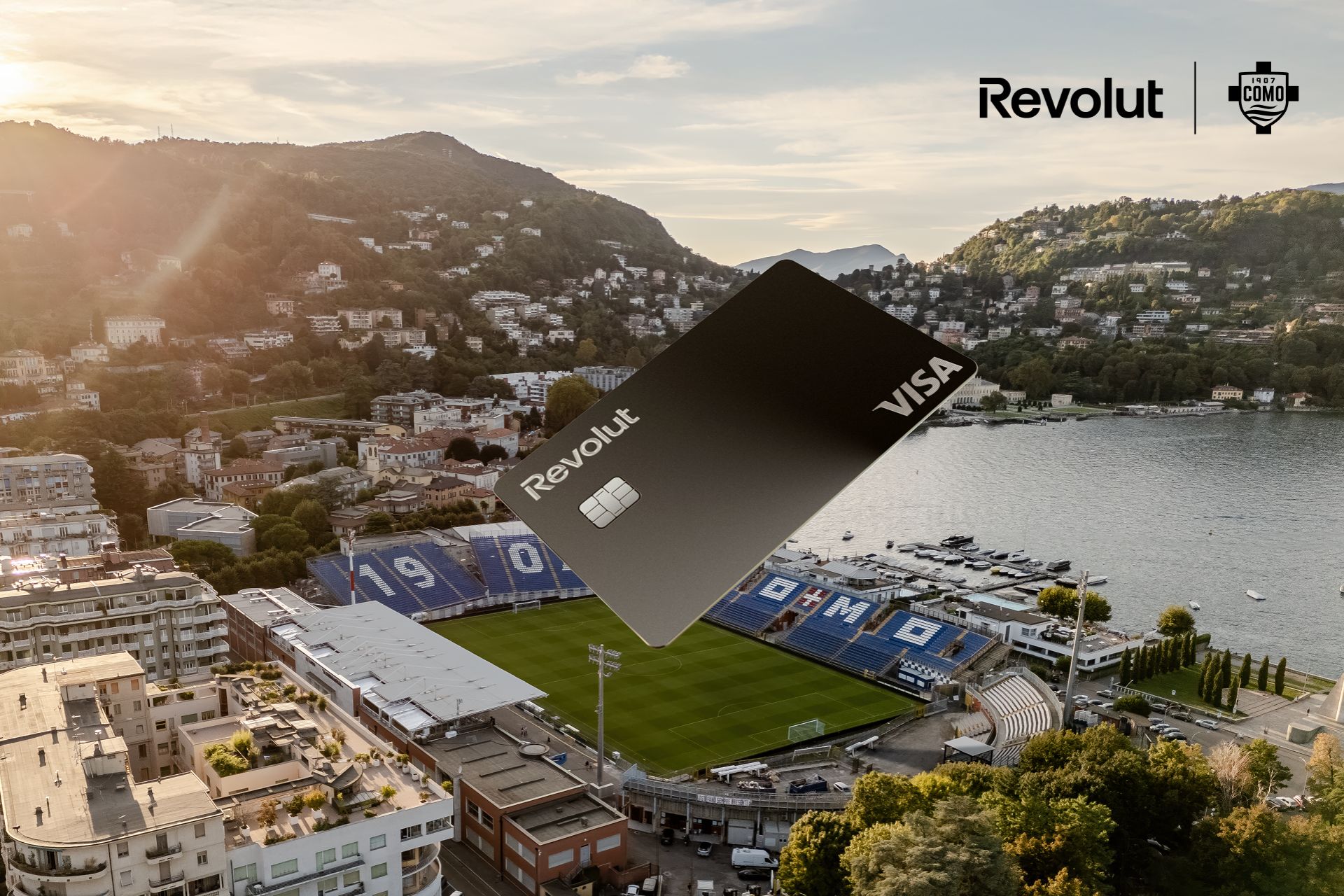 Como 1907 e Revolut lanciano nuove iniziative per un'esperienza più coinvolgente per i tifosi - Como 1907