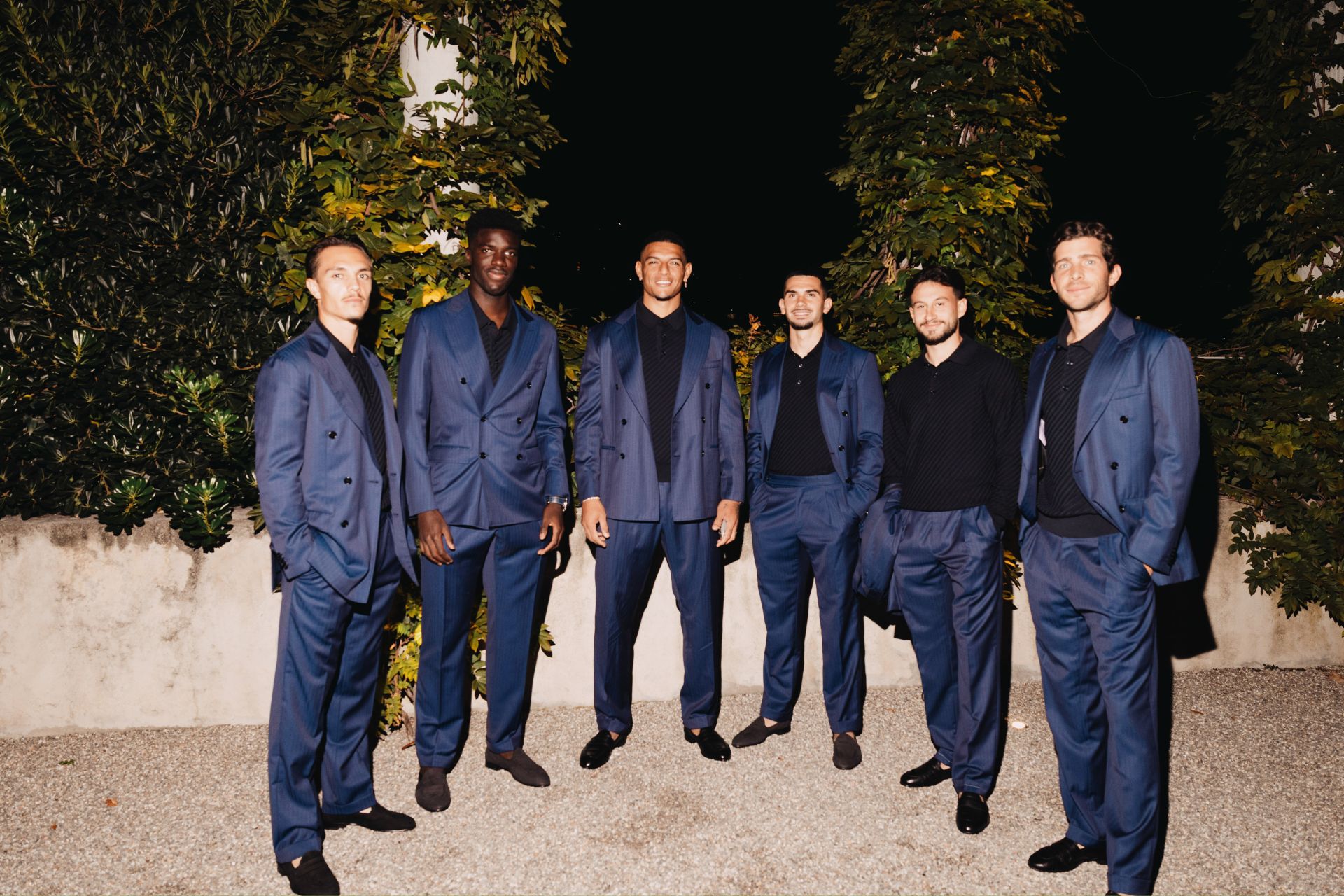 Brioni Celebrates Its Partnership With Como 1907 at Villa Carminati Resta - Como 1907