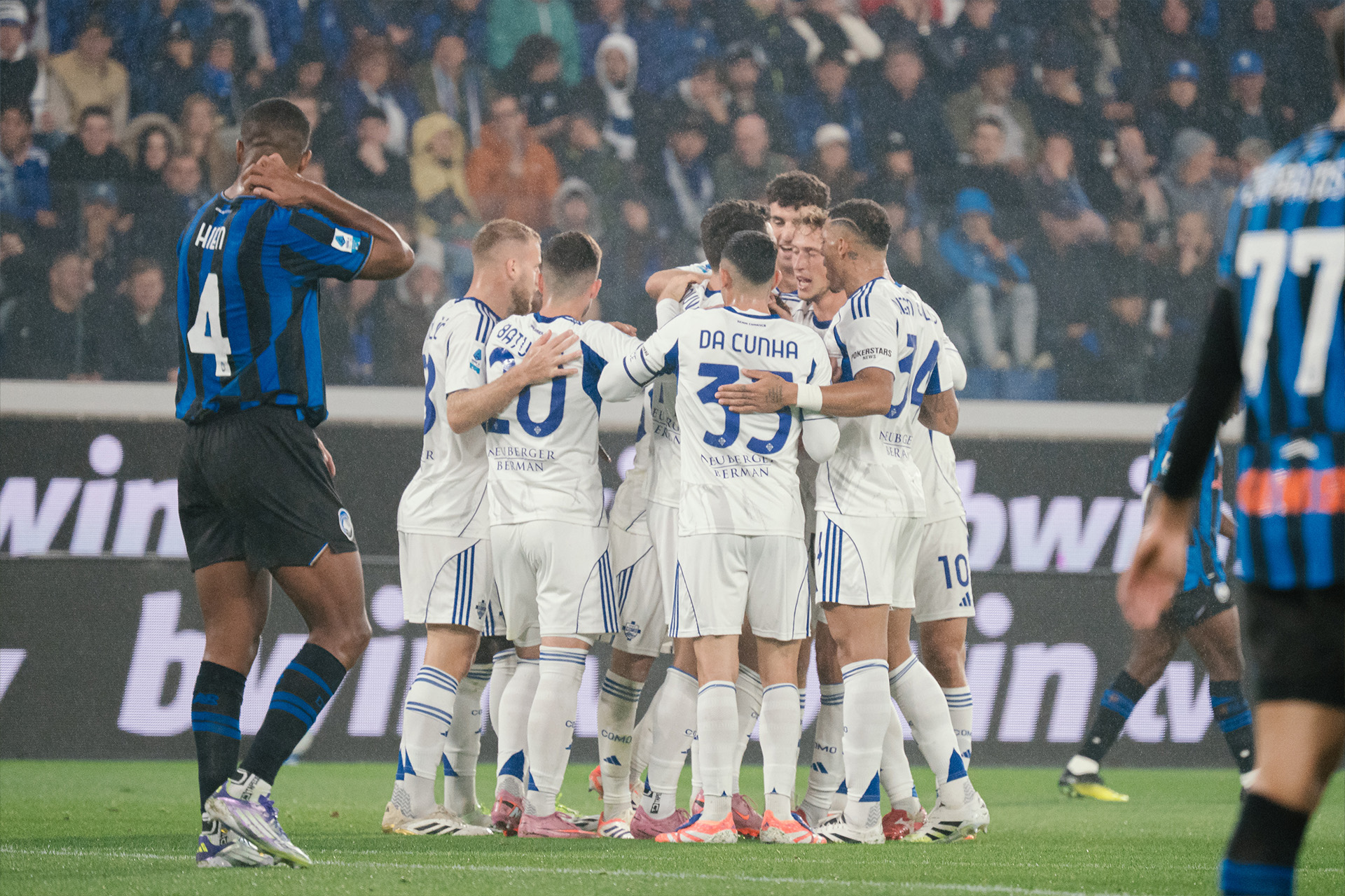 Il Como pareggia con l’Atalanta - Como 1907